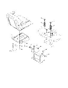 Part Location Diagram of 180166 Poulan Bracket Pivot Seat