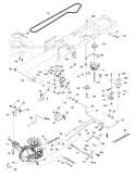 Part Location Diagram of 532169592 Ryobi Bracket, Transaxle