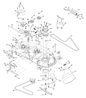 Part Location Diagram of 529846201 Husqvarna Bracket Asm N Roller Rh