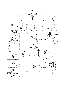 Electrical Diagram and Parts List for 96012008900  Poulan Lawn Tractor