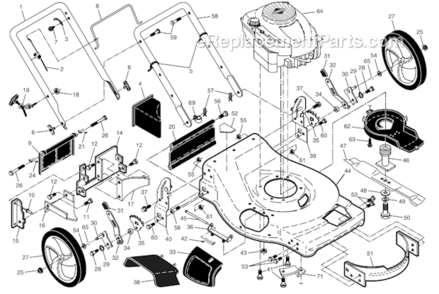 Part Location Diagram of 128415 Poulan Pop Rivet