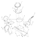Part Location Diagram of 596133301 Husqvarna Washer
