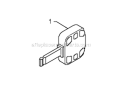Page W Diagram and Parts List for 961940007  Poulan Snow Blower