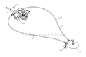 Page G Diagram and Parts List for 961940007  Poulan Snow Blower
