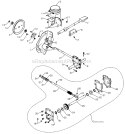 Part Location Diagram of 427345 Poulan Gasket Gear Box