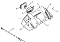 Part Location Diagram of 429620 Poulan Console Panel