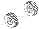 Page S Diagram and Parts List for 961940008  Poulan Snow Blower