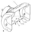 Part Location Diagram of 532184509 Husqvarna Auger Housing