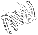 Page C Diagram and Parts List for 961940008  Poulan Snow Blower
