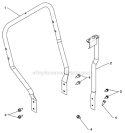 Page M Diagram and Parts List for 961940009  Poulan Snow Blower
