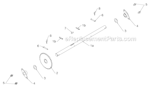Page N Diagram and Parts List for 961940010 2013-07 Poulan Snow Blower