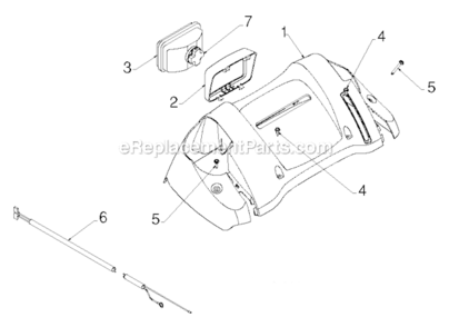 Page R Diagram and Parts List for 961940010 2013-07 Poulan Snow Blower