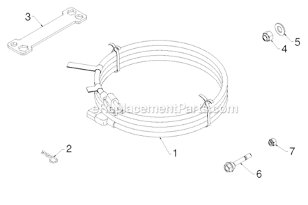 Page B Diagram and Parts List for 961940010 2013-07 Poulan Snow Blower