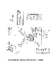 Cylinder head Diagram and Parts List for 96046002200  Poulan Lawn Tractor