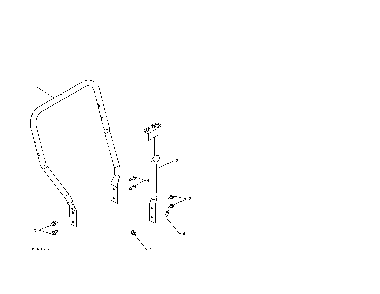 Lower tube Diagram and Parts List for 96192002900  Poulan Snow Blower