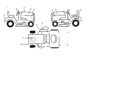 Part Location Diagram of 189288 Poulan Decal Hp Engine