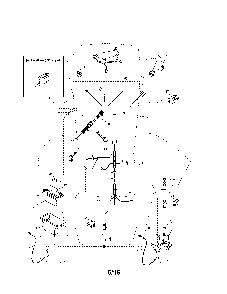 Electrical Diagram and Parts List for 96042016600  Poulan Lawn Tractor