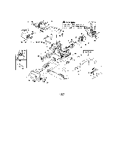 Chassis/bar/handle Diagram and Parts List for 2275  Poulan Chainsaw