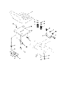 Part Location Diagram of 121246X Poulan Bracket Mounting Switch