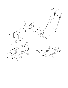Mower lift Diagram and Parts List for 96016002200  Poulan Lawn Tractor