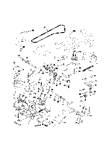 Drive Diagram and Parts List for 96012000302  Poulan Lawn Tractor