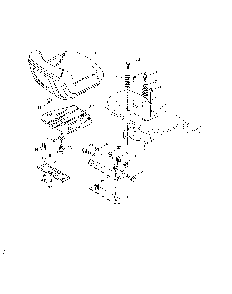 Part Location Diagram of 432145006 Poulan Clip push-in hinged