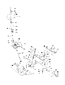 Steering Diagram and Parts List for 96061022200  Poulan Lawn Tractor