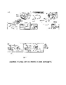 Air cleaner/blower housing Diagram and Parts List for 96016002200  Poulan Lawn Tractor