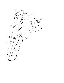 Chute & deflector weldments Diagram and Parts List for 96192002901  Poulan Snow Blower