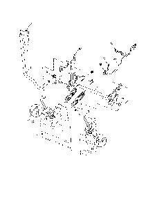 Part Location Diagram of 195264 Poulan Link Lift Susp. Front Mower