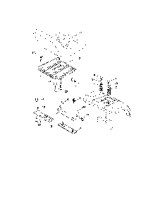 Seat assembly Diagram and Parts List for 96012003401  Poulan Lawn Tractor