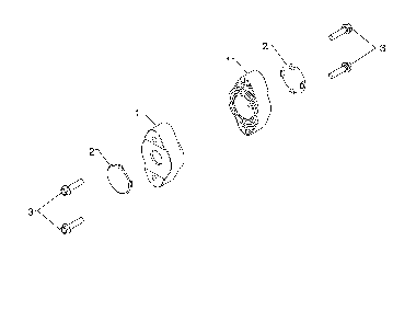 Auger bearing Diagram and Parts List for 96198004602  Poulan Snow Blower