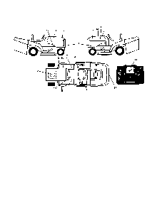 Part Location Diagram of 532180432 Poulan Decal 100 dba