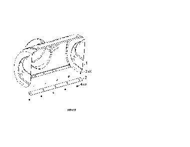 Auger housing Diagram and Parts List for 96192008900  Poulan Snow Blower