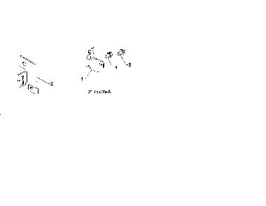 Cable bracket Diagram and Parts List for 96198004604  Poulan Snow Blower