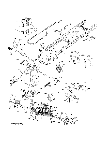 Part Location Diagram of 403806 Poulan Rod-brake