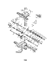 Part Location Diagram of 772147 Poulan Cover