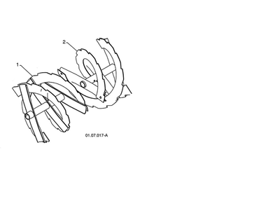 Auger Diagram and Parts List for 96198004300  Poulan Snow Blower