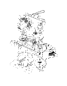 Part Location Diagram of 187256 Poulan Lawn tractor 54-in deck bagging blade