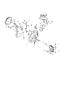 Impeller/gearbox Diagram and Parts List for 96192008900  Poulan Snow Blower