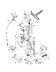 Mower deck Diagram and Parts List for 96012004600  Poulan Lawn Tractor