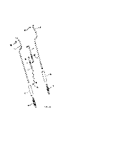 Impeller & traction rods Diagram and Parts List for PR624ES-96198004302  Poulan Snow Blower