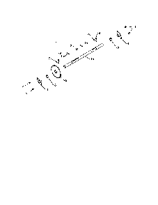 Axle Diagram and Parts List for 96198004600  Poulan Snow Blower