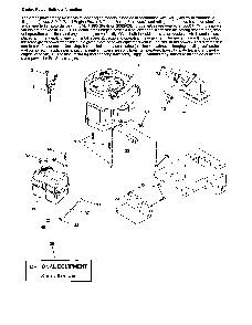 Engine Diagram and Parts List for 96016002200  Poulan Lawn Tractor