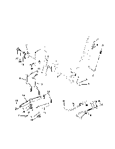 Mower lift Diagram and Parts List for 917279870  Poulan Lawn Tractor