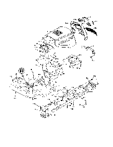 Chassis Diagram and Parts List for 96042003803  Poulan Lawn Tractor