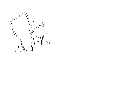 Lower handle Diagram and Parts List for 96192007104  Poulan Snow Blower