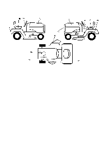 Decals Diagram and Parts List for 917279710  Poulan Lawn Tractor