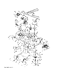 Mower deck Diagram and Parts List for 96042017300  Poulan Lawn Tractor