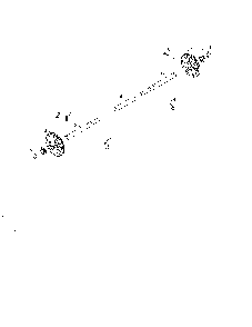 Axle Diagram and Parts List for 96192009900  Poulan Snow Blower